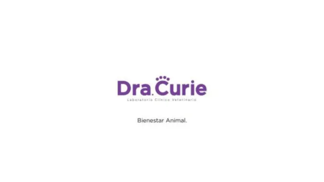 Logo de Laboratorio Clínico Veterinaria Dra. Curie, especialistas en laboratorio clínico y servicio veterinario a domicilio en Cali.