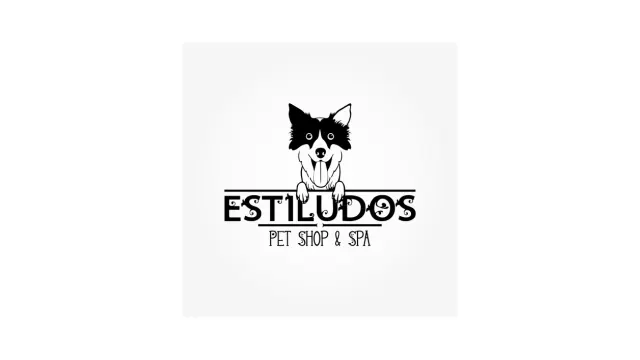 Logo de Estiludos, spa y peluquería canina y felina en Cali.