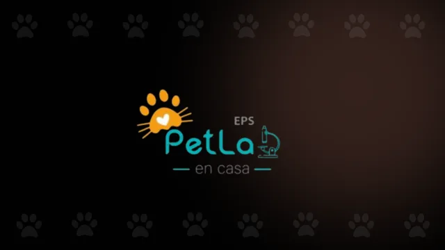 Logo de Pet Lab en Casa, servicio de laboratorio clínico veterinario a domicilio en Cali.