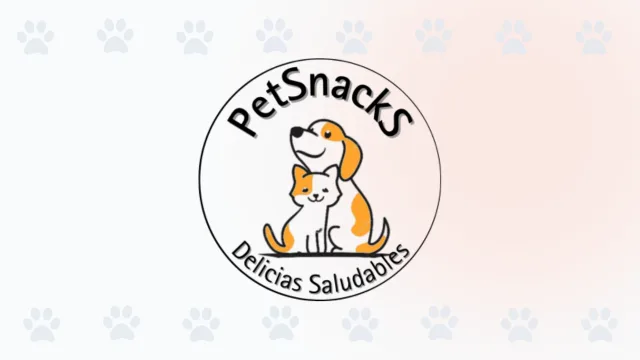 Logo de PetSnacks Cali, especialistas en delicias saludables para mascotas, con un perro y un gato juntos.