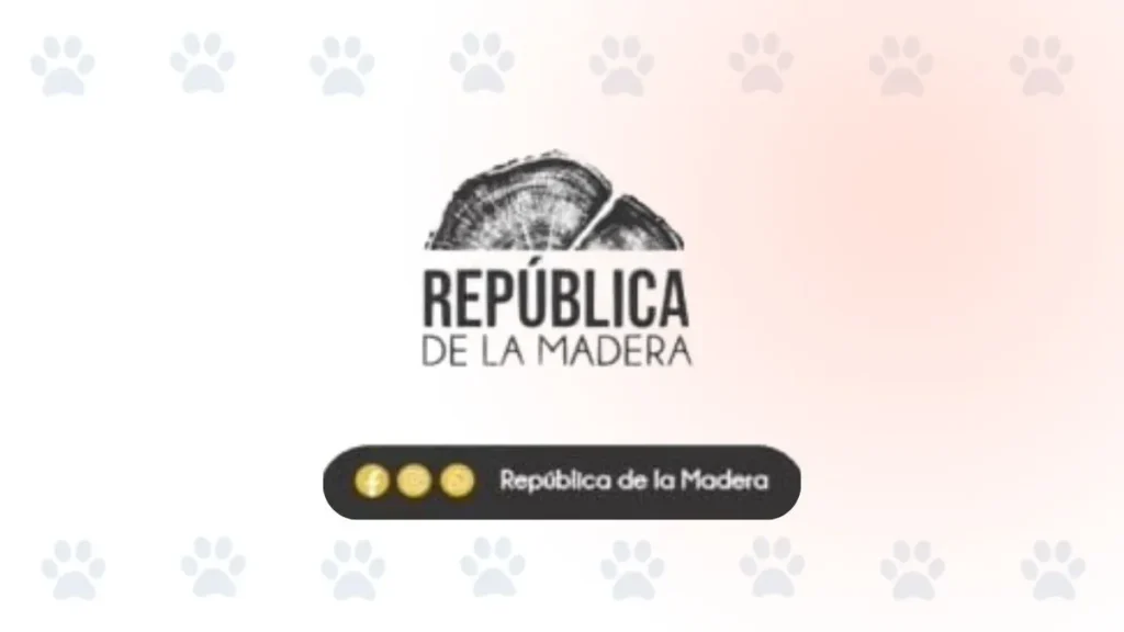 Logo de Republica de la Madera, fabricación de rampas para mascotas en Bogotá