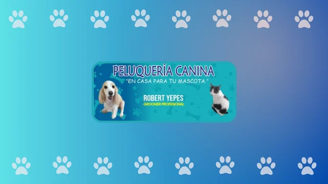 Logo de Robert Yepes Groomer - Peluquería canina profesional en Itagüí