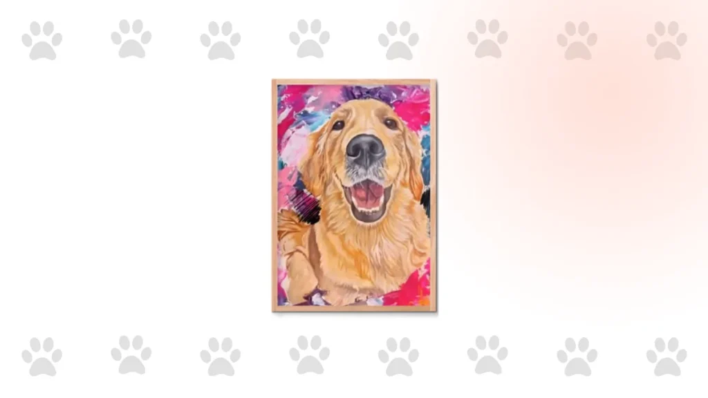 Retratos de mascotas Ovejo Negro Arte