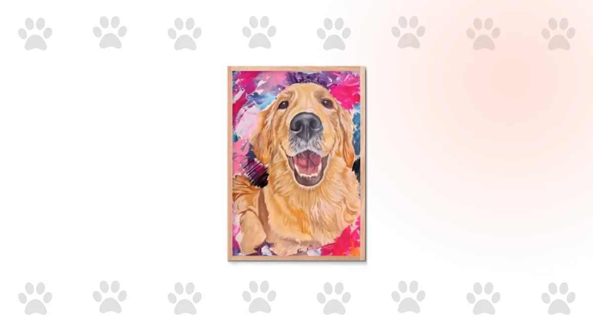 Retratos de mascotas Ovejo Negro Arte